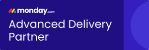 monday dot com advanced delivery partner badge